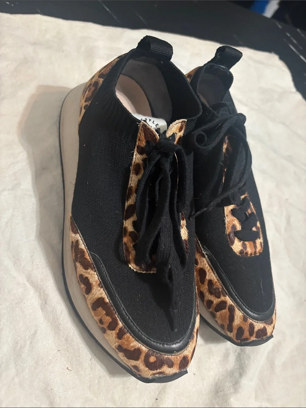 Loeffler Randall black knit
